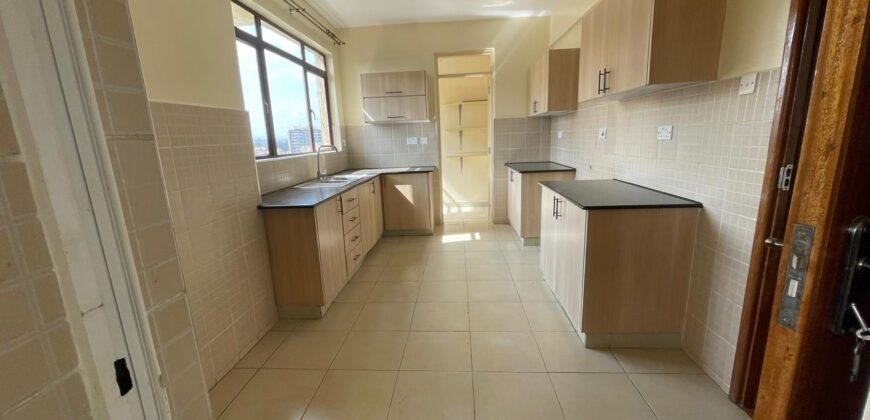 Spacious 3-Bedroom Ensuite Apartment for Rent in Kilimani – Prime Location, Exceptional Comfort