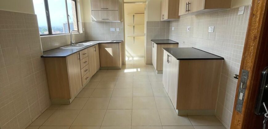 Spacious 3-Bedroom Ensuite Apartment for Rent in Kilimani – Prime Location, Exceptional Comfort